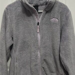 The North Face Light Gray Fleece Jacket